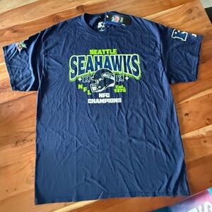 NWT NFL Super Bowl LX Seahawks NFC Championship T-shirt - XL